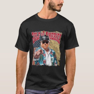 T-shirt Amérique du Golfe des États-Unis Salutation Trump 