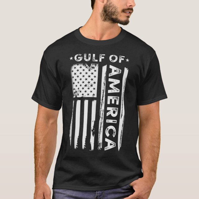 T-shirt Amérique du Golfe - Golfe des États-Unis Amérique  (Devant)