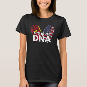 T-shirt Amérique États-Unis Drapeau Fière Sénégal Finge d'