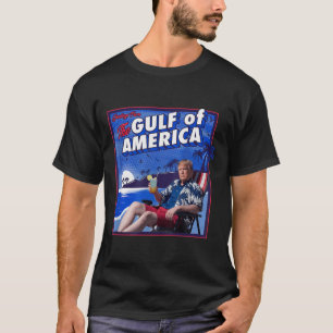 T-shirt Amérique Golfe Mexique Président Sombrero Été