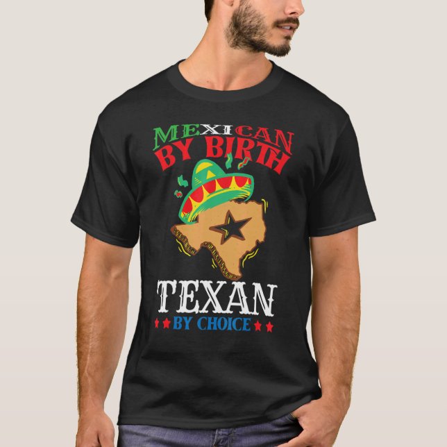 T-shirt Amérique hispanique Texas Mexique (Devant)