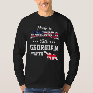 T-shirt Amérique Parties géorgiennes Géorgie Carte USA Dra