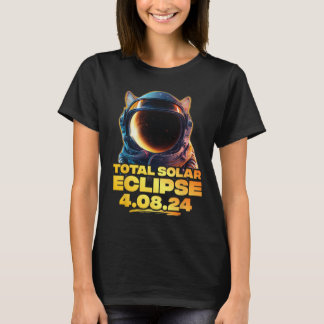 T-shirt Amérique Totalité 4.08.24 Total Éclipse Solaire Ch