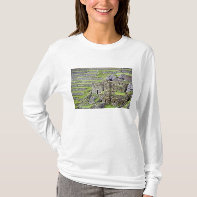 T-shirt Amériques, Pérou, Machu PIcchu. L'ancien 2 (Devant)