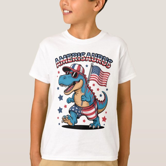 T-Shirt-Amerisaurus T-Shirt Enfant (Devant)
