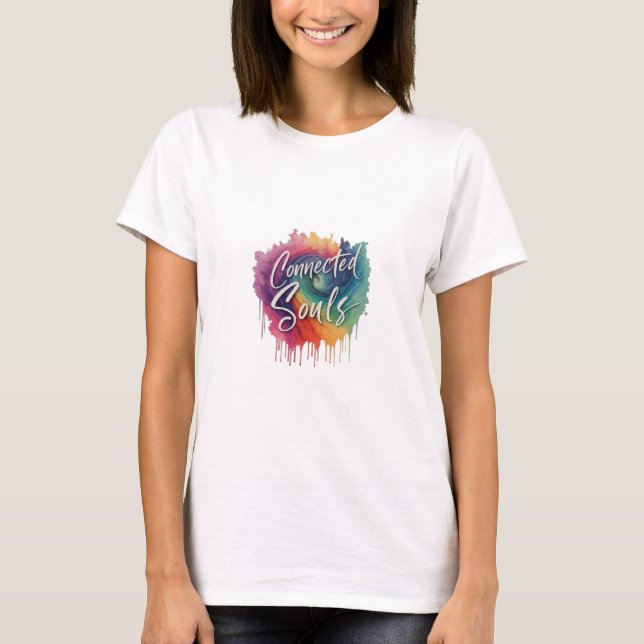 T-shirt âmes connectées (Devant)