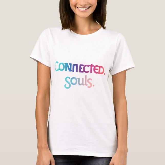 T-shirt Âmes connectées (Devant)