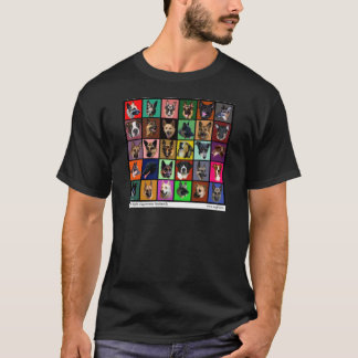 T-shirt Âmes d'arc-en-ciel de DM
