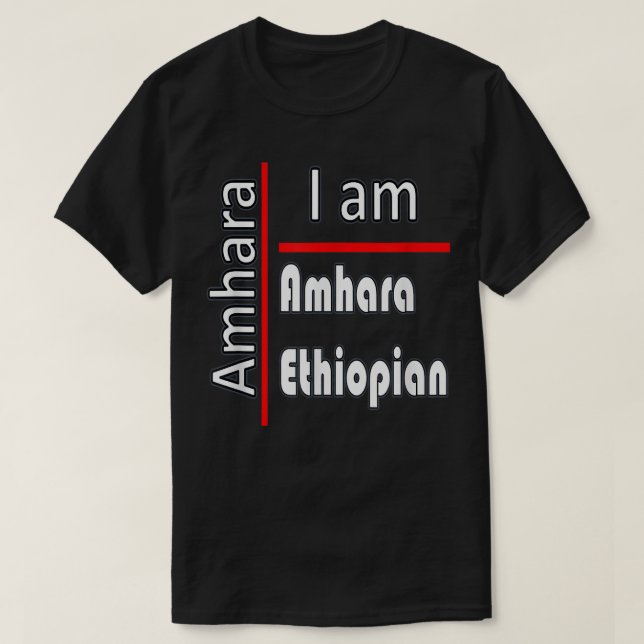 T-shirt Amhara  (Design devant)