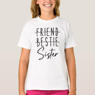 T-shirt Ami Bestie Soeur