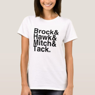 T-shirt Ami Brock, faucon, Mitch, pointe de livre