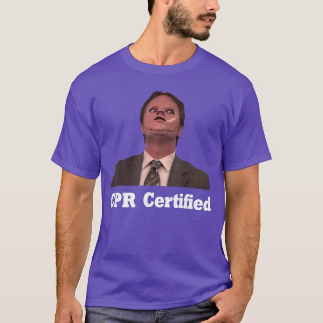 T-shirt ami certifié RCP (Devant)