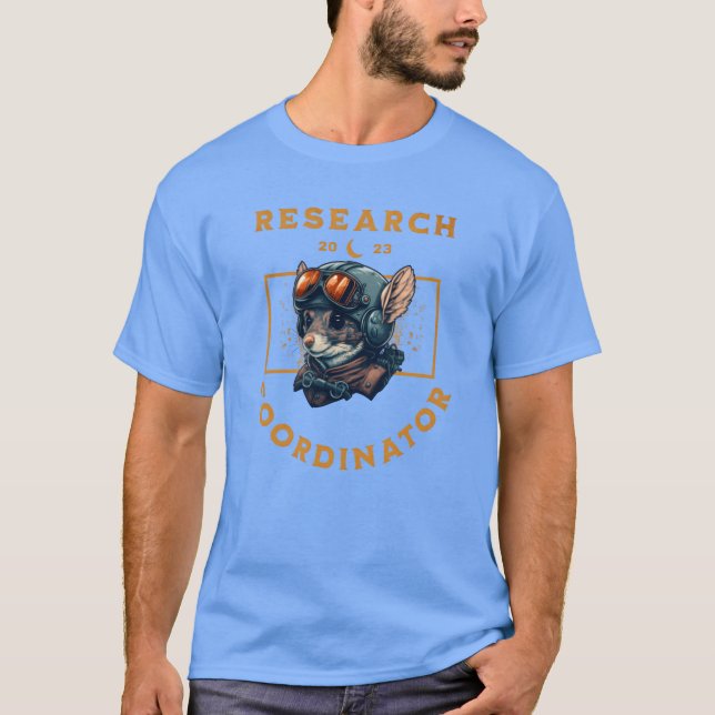 T-shirt ami coordinateur de recherche (Devant)