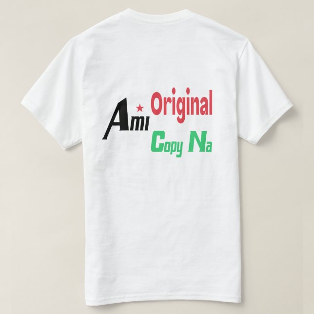 T-shirt Ami Cope Na original (Design dos)