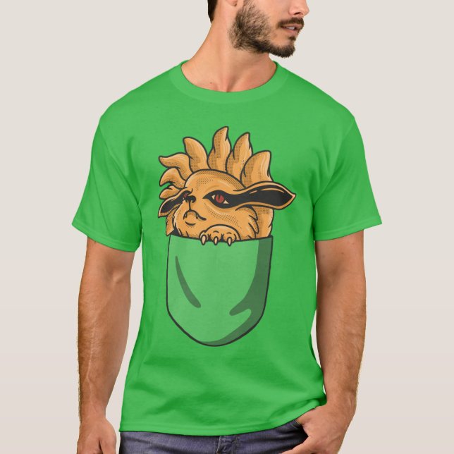 T-shirt ami dans la poche (Devant)
