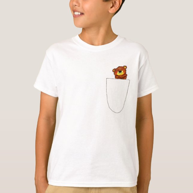 T-shirt ami dans ma poche (Devant)