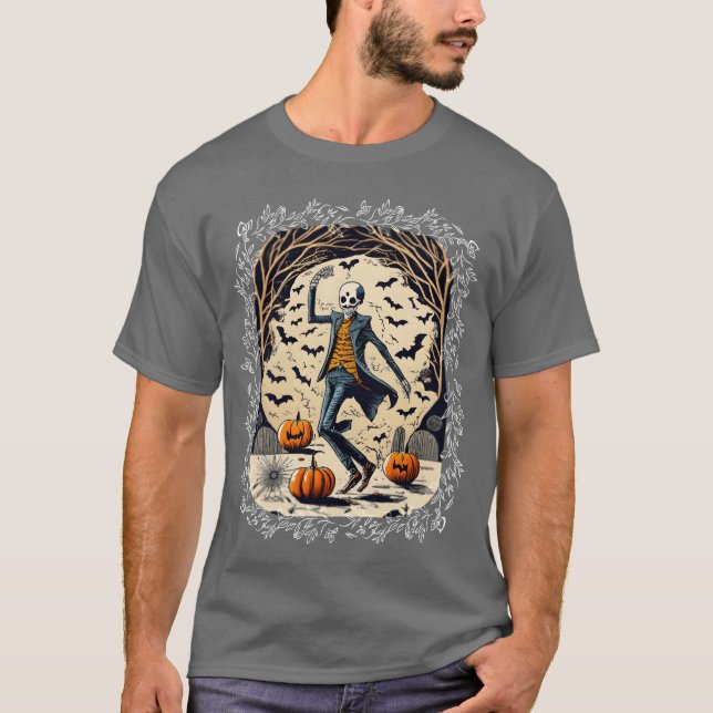 T-shirt ami danseuse d'Halloween (Devant)