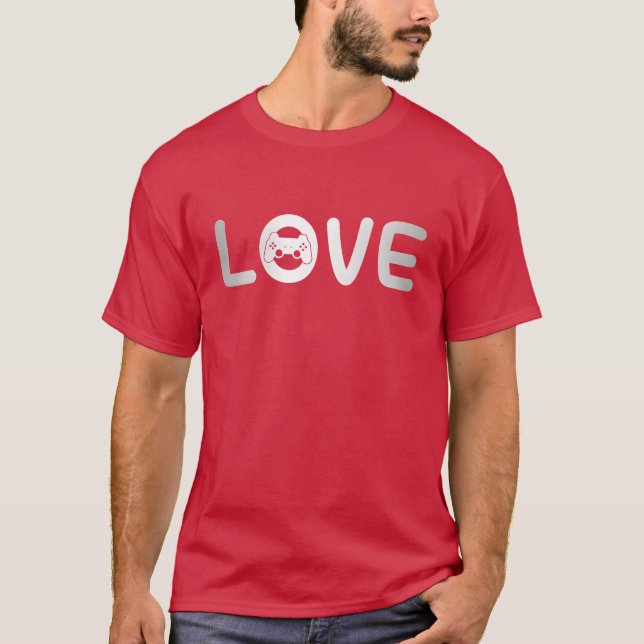 T-shirt ami de jeu vidéo (Devant)