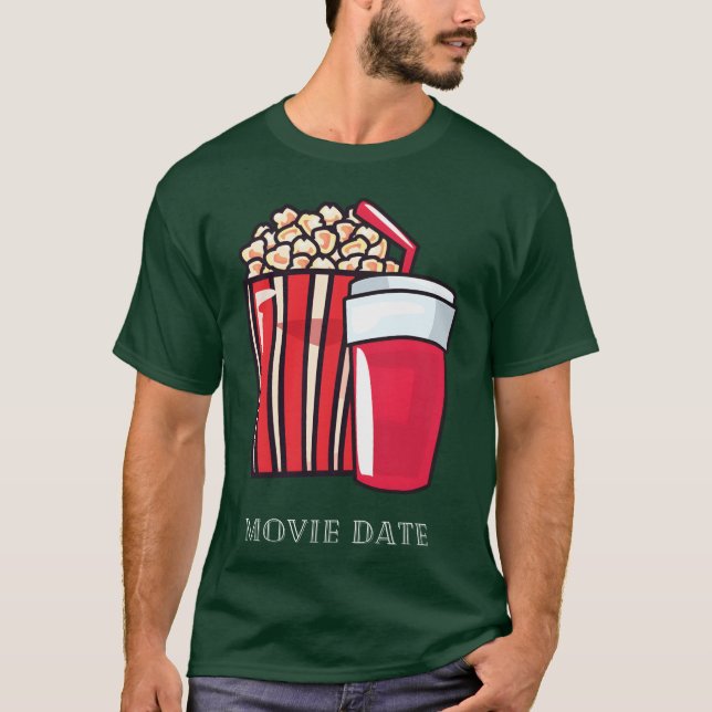 T-shirt ami de la date du film (Devant)