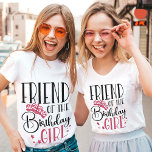 T-shirt Ami de la fille d'anniversaire Custom Matching fam<br><div class="desc">Cherchez-vous un moyen de rendre la fête d’anniversaire de votre famille encore plus spéciale? Ne cherchez pas plus loin que nos chemises personnalisées pour l'équipe d'anniversaire ! Ces chemises sont parfaites pour marquer le jour spécial de n’importe quel membre de votre famille et peuvent être customisées pour correspondre parfaitement à...</div>