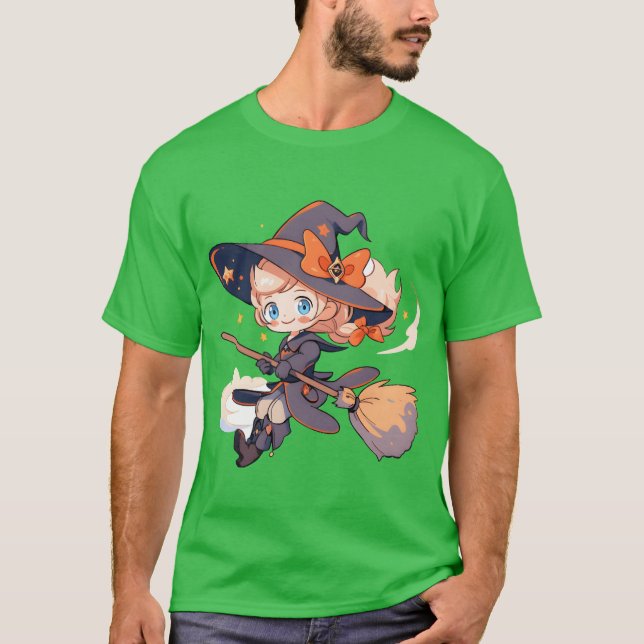 T-shirt Ami de Witch Halloween (Devant)