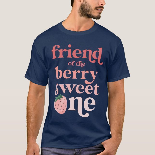 T-shirt Ami du Berry Sweet One Strawberry First ret (Devant)
