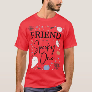 T-shirt Ami du Éffrayant One First Birthday Boy 1st Ha
