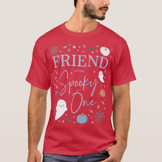 T-shirt Ami du Éffrayant One First Birthday Boy 1st Ha