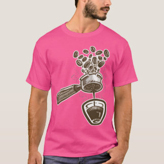 T-shirt Ami du porte-filtre sans fond pour espresso