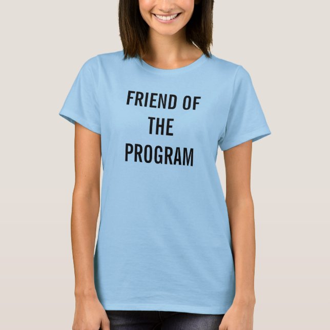 T-SHIRT AMI DU PROGRAMME (Devant)
