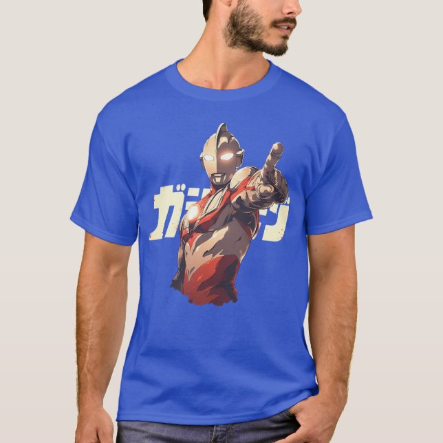 T-shirt ami d'ultraman vintage (Devant)