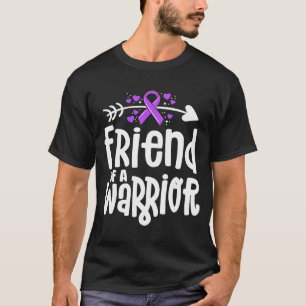 T-shirt Ami D'Une Équipe De Soutien Aux Guerriers Alzheime