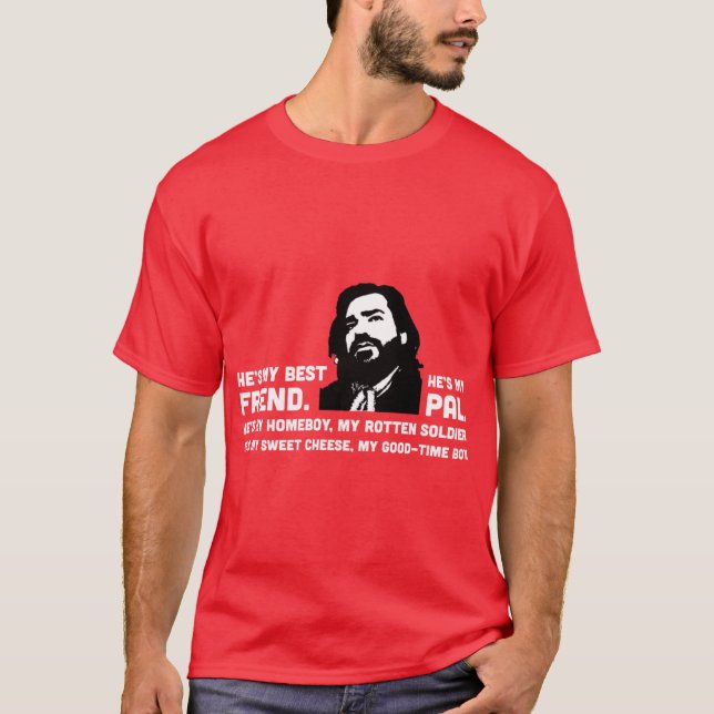 T-shirt Ami et copain de Laszlo v2 ami (Devant)