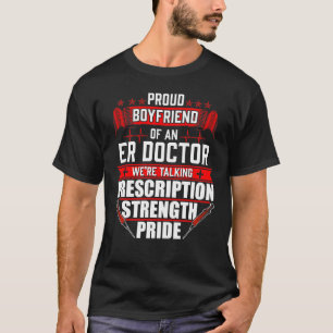 T-shirt Ami fier d'un docteur d'ER de chambre de secours