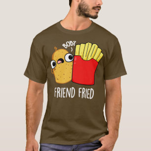 T-shirt Ami Friend Funny French Fries Pun