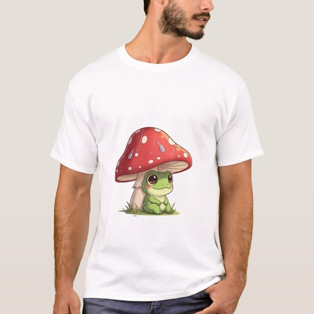 T-shirt Ami Grenouille Champignon (Devant)