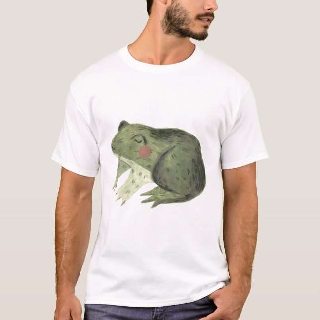 T-shirt Ami Grenouille Verte (Devant)