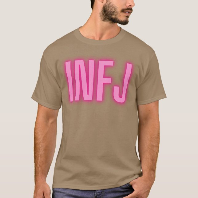T-shirt ami INFJ des années 80 (Devant)