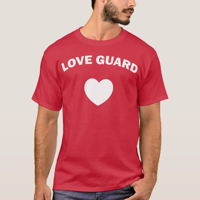 T-shirt Ami Love Guard (Devant)