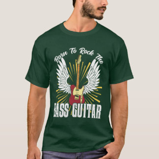 T-shirt ami musicien de basse Rockhe Borno groupe de musiq