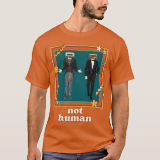 T-shirt Ami non humain vintage