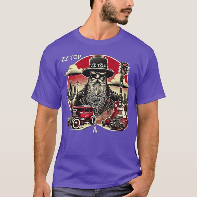 T-shirt Ami vintage ZZop (Devant)
