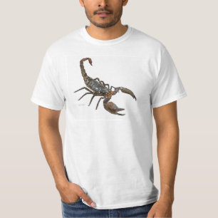 T-shirt amical de scorpion (blanc)