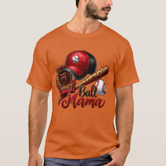 T-shirt Amie de Ball Mama Sports