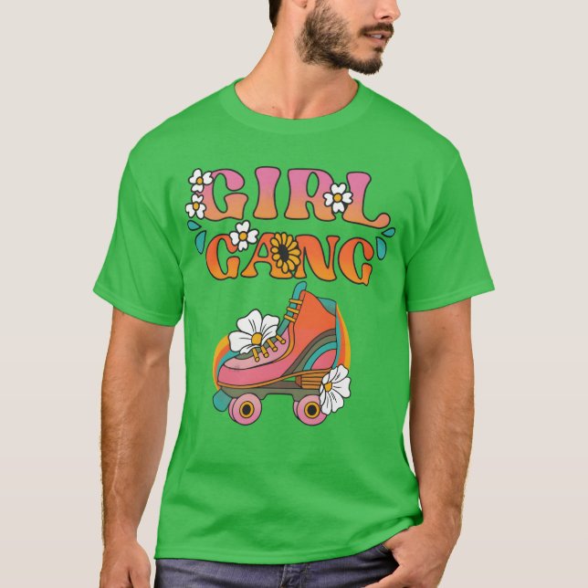 T-shirt Amie de Gang de Filles (Devant)