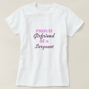 T-shirt Amie fière d'un sergent