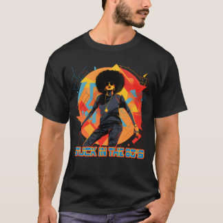 T-shirt amies afro hip-hop vintage