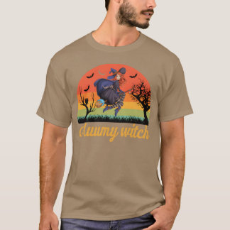 T-shirt Amies d'Halloween sorcière maman