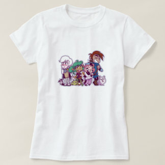 T-shirt Amies et animaux familiers de harpie Gee !