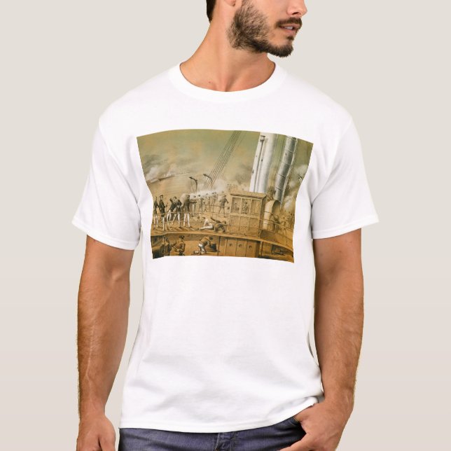 T-shirt Amiral Amedee Anatole Courbet (Devant)
